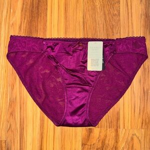 Victoria's Secret Rich Purple Adaptive Panty